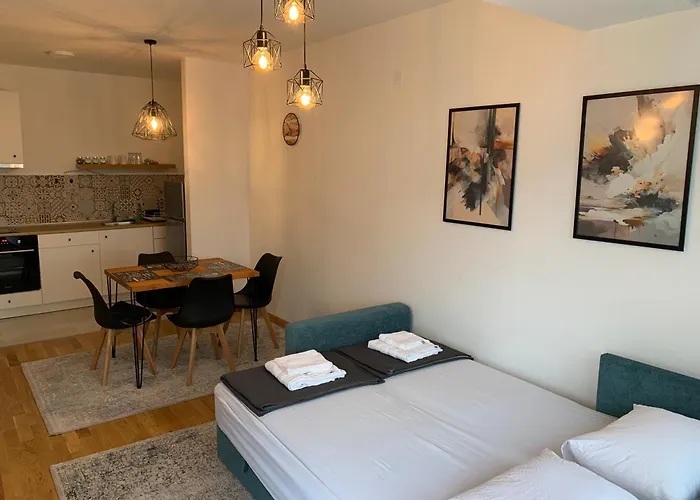 New With Parking Garage Appartement Skopje